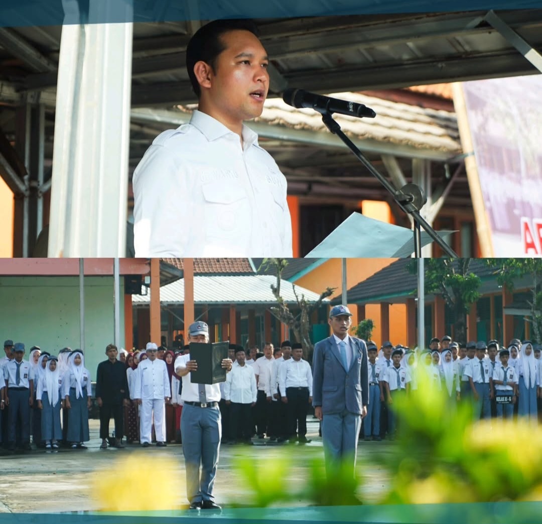 Ini kata Bupati Cianjur Saat Pimpin Apel Kebangsaan di SMAN 1 Sindangbarang