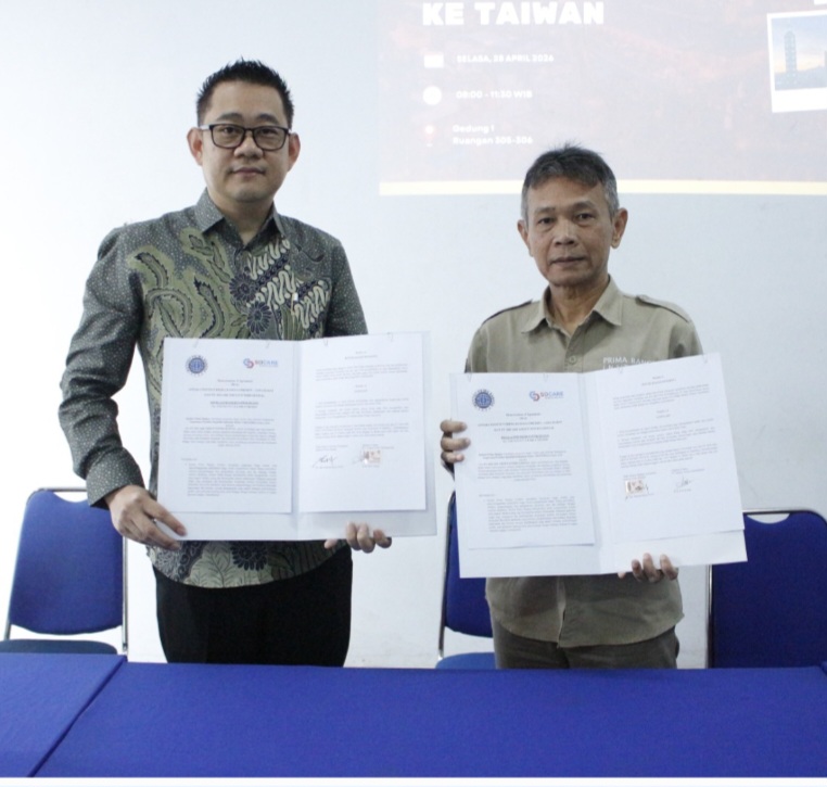 Penandatanganan MoU dan Sosialisasi Program Magang ke Taiwan Bersama PT Socare Group International