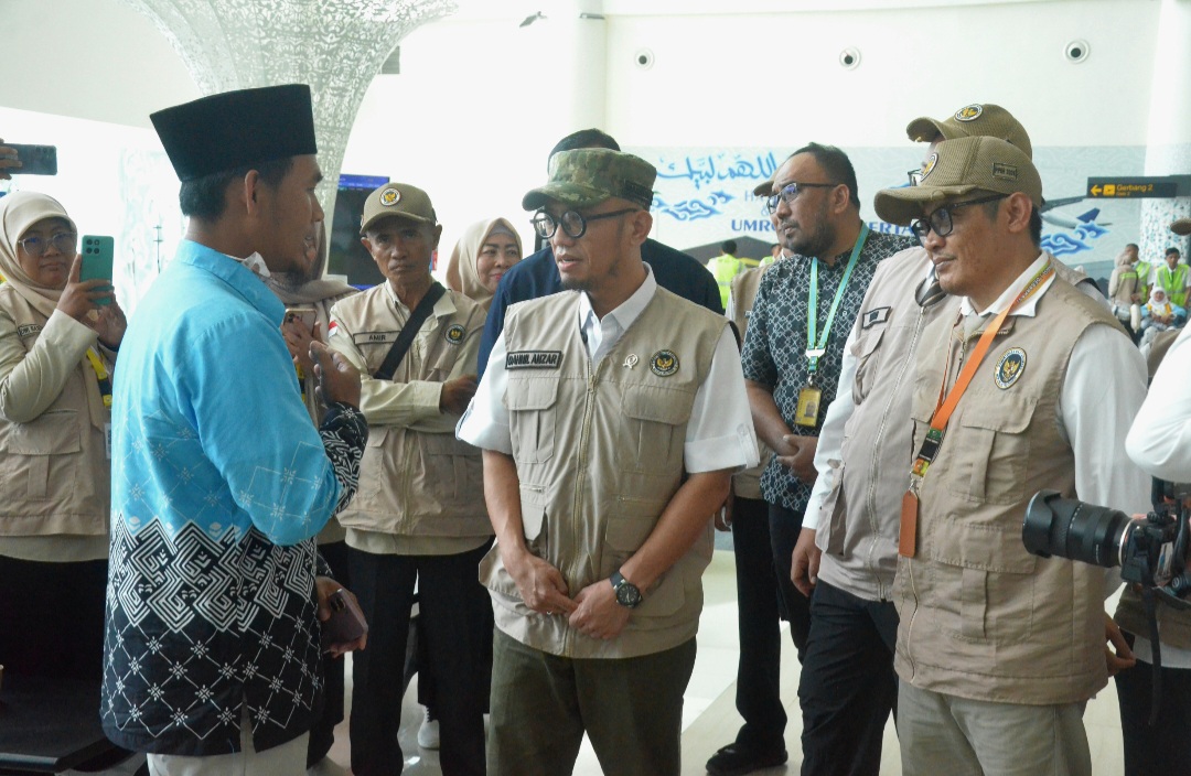 Tinjau Kertajati, Wamenhaj Dahnil Tekankan Layanan Maksimal untuk 17.700 Jemaah Haji